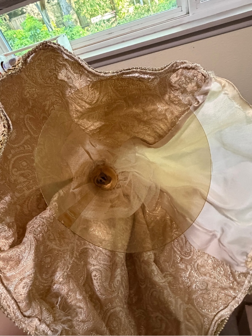 Vintage Angel Christmas Tree Topper Gold 20 Inches Tall - Picture 9 of 11